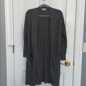 Long cardigan sweater, never worn.